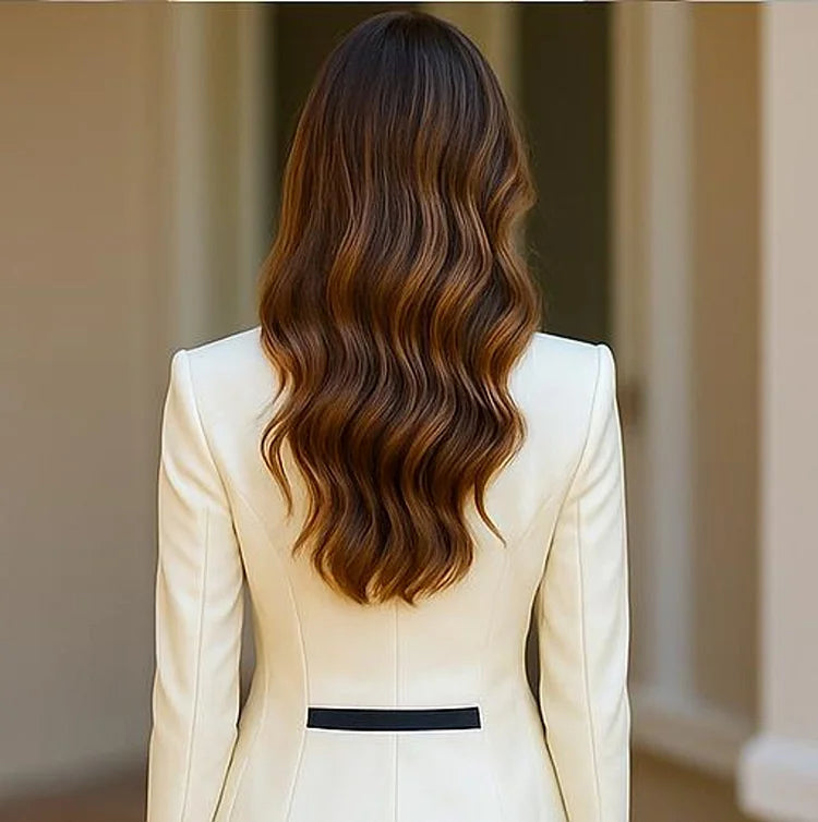 Abito smoking bianco sporco a 3 pezzi