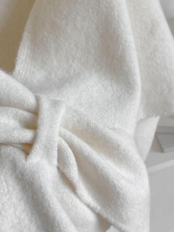 💗 Sciarpa da donna in misto lana in tinta unita